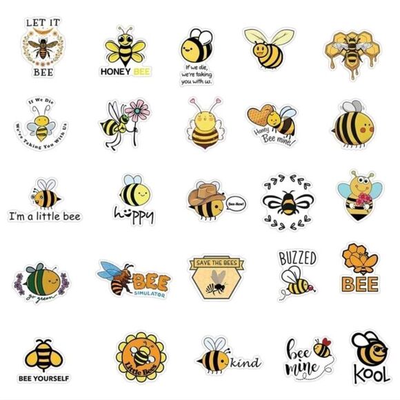 Bee 🐝 Stickers - Picture 5 of 6